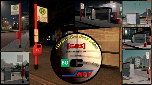 Bus stop script template Bus stop script template